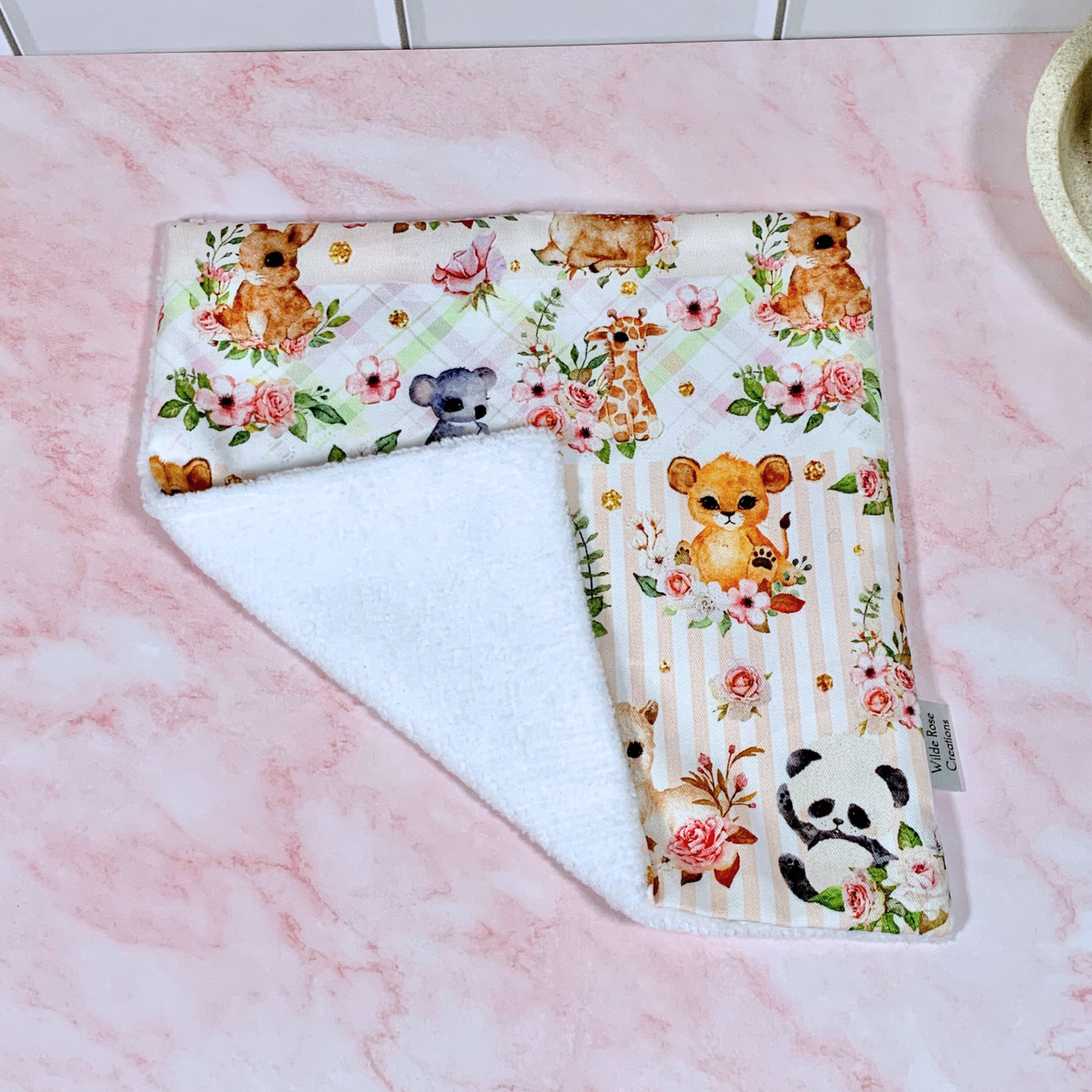 Baby Animals Face Washer