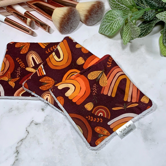 Brown Boho Makeup Wipes 3pk
