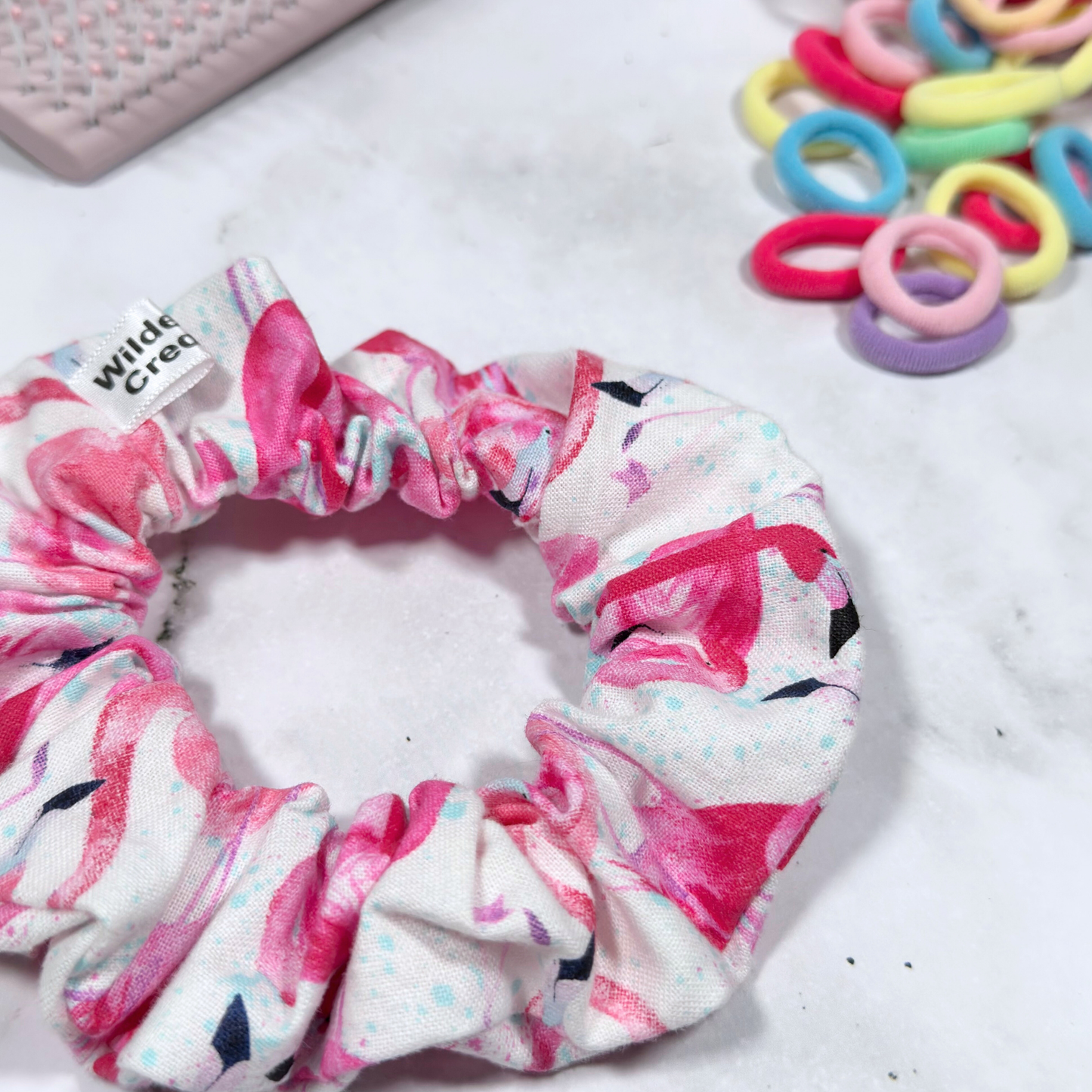 Flamingo Regular Scrunchie