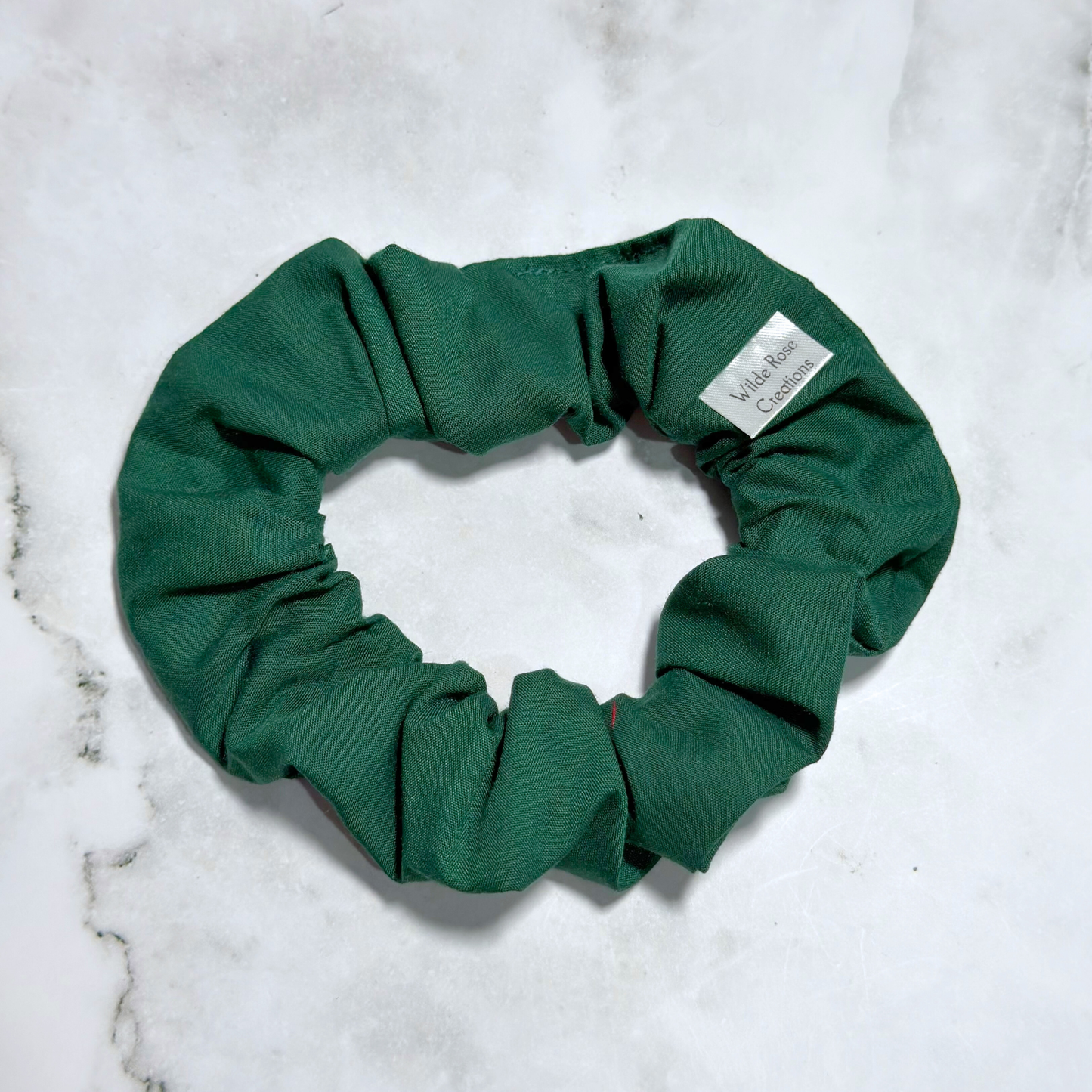 Hunter Green Regular Scrunchie