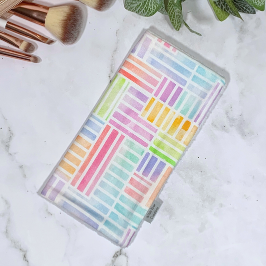 Pastel Stripes Face Washer