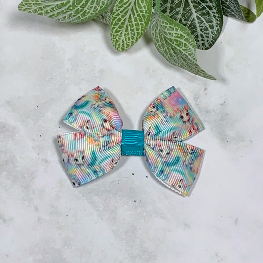 Ponies Small Bow Hair Clip