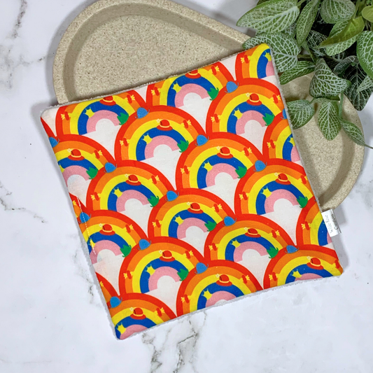 Rainbow Face Washer