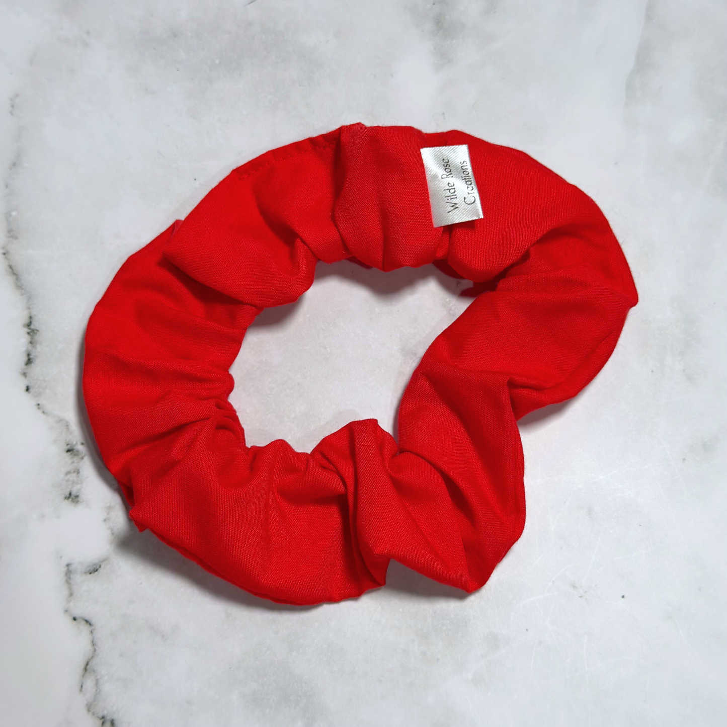 Red Regular Scrunchie