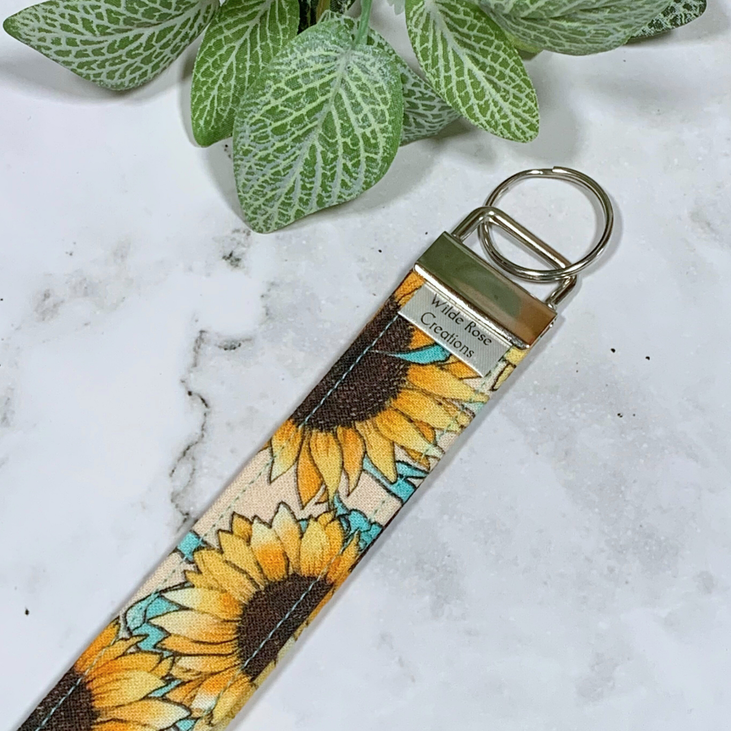 Sunflower Wristlet