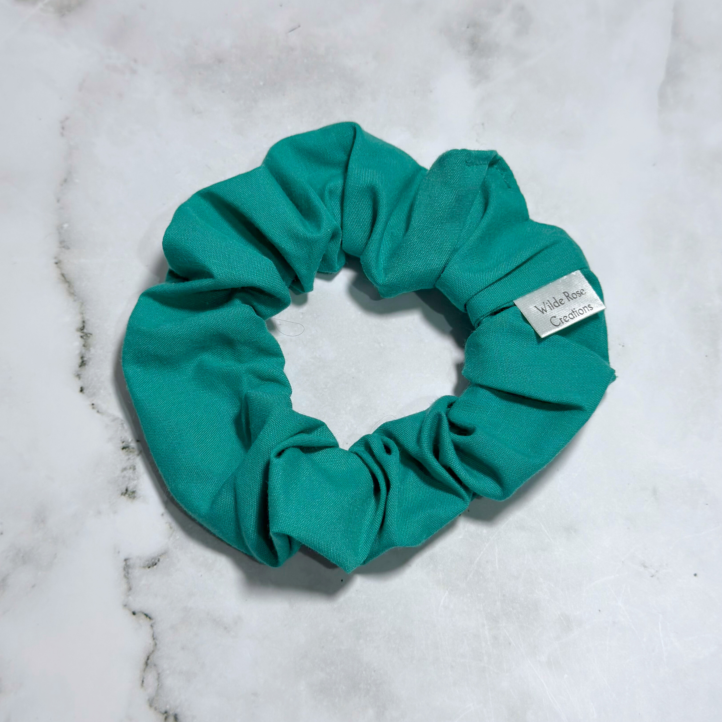 Teal Regular Scrunchie