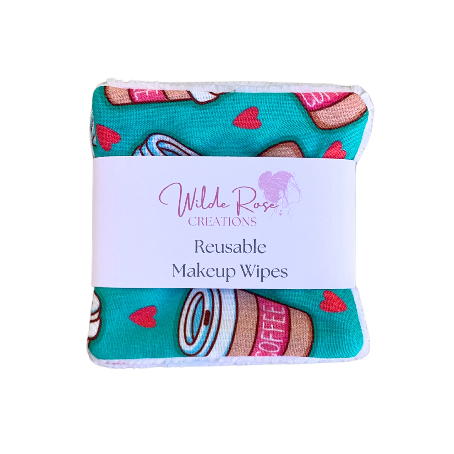 Aqua Coffee Makeup Wipes - 3pk