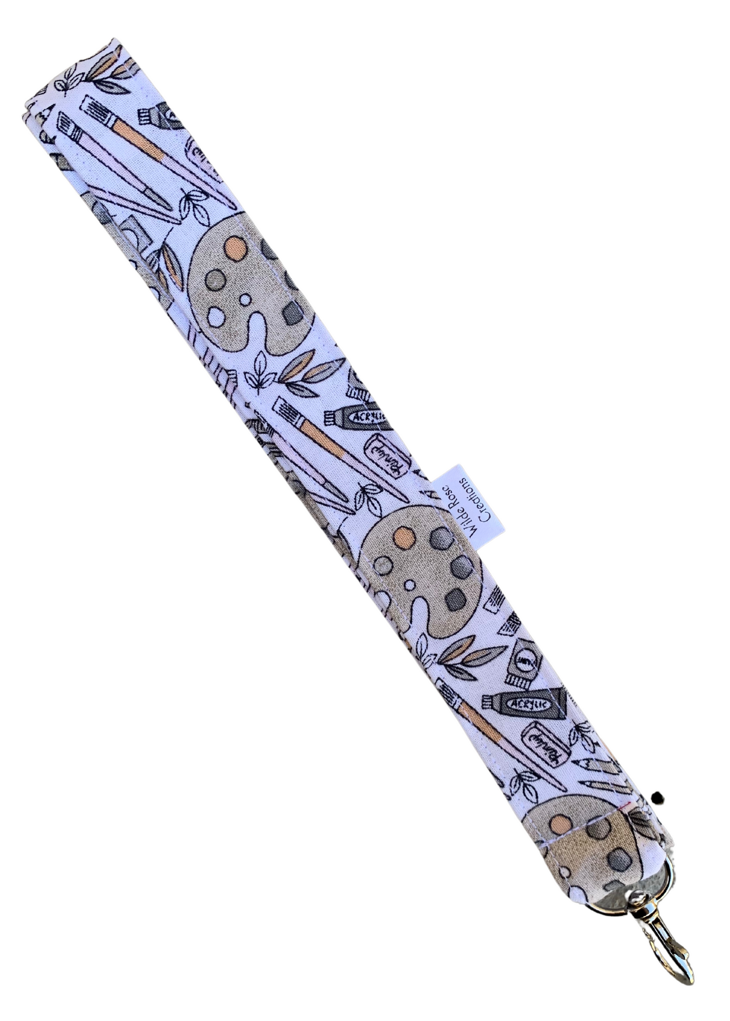 Art Supplies Print Lanyard