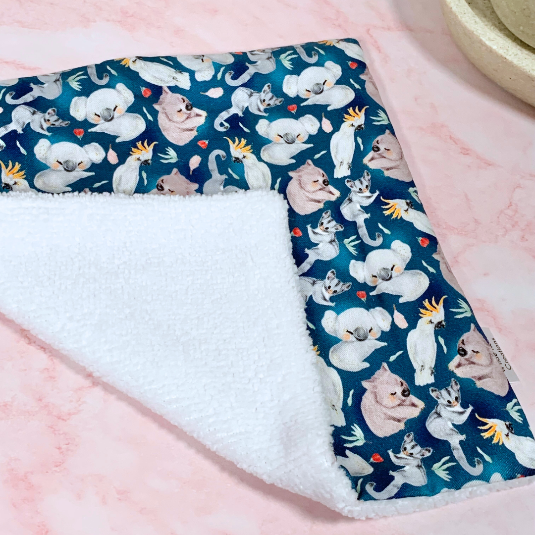 Australian Animals Face Washer