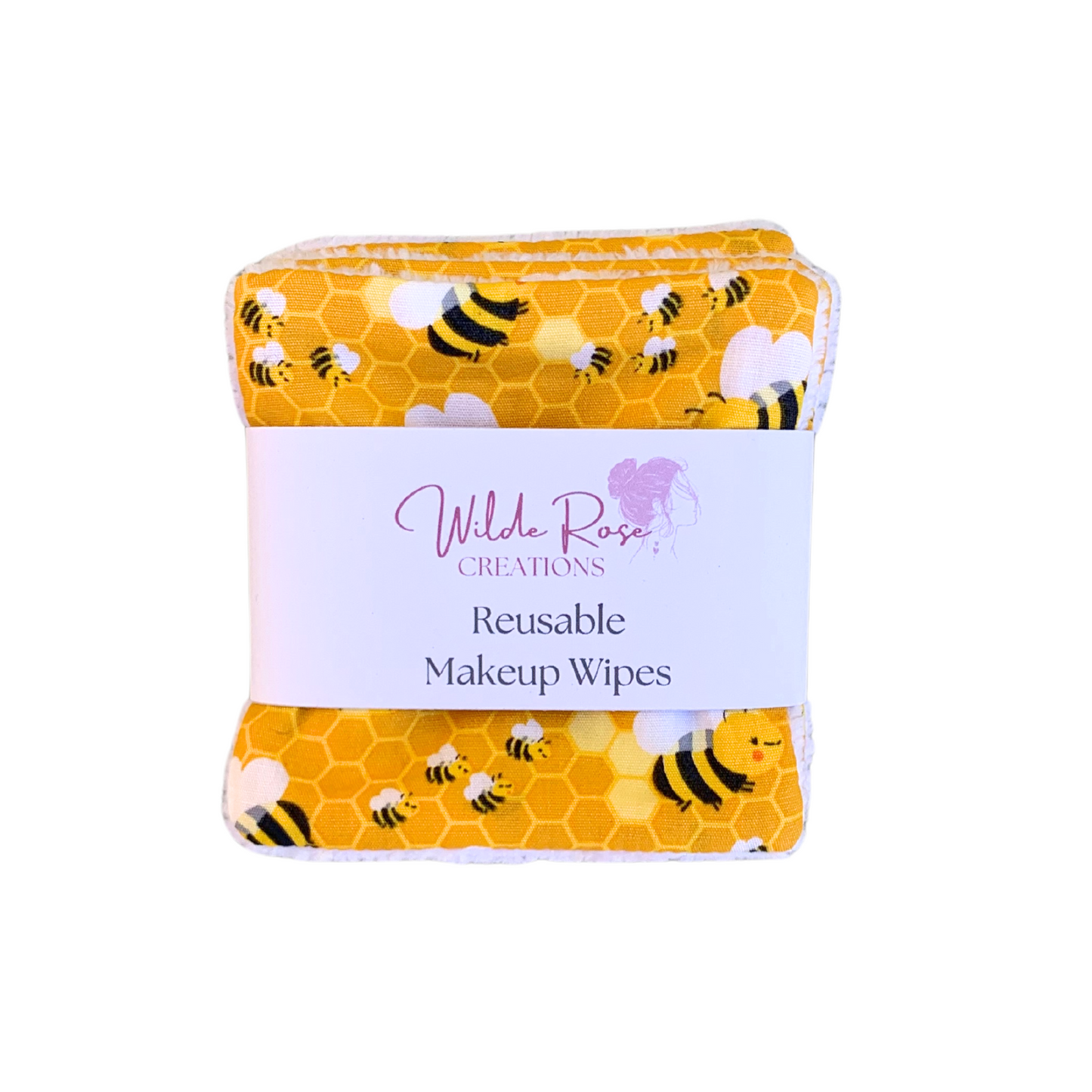 Bees Makeup Wipes - 3pk