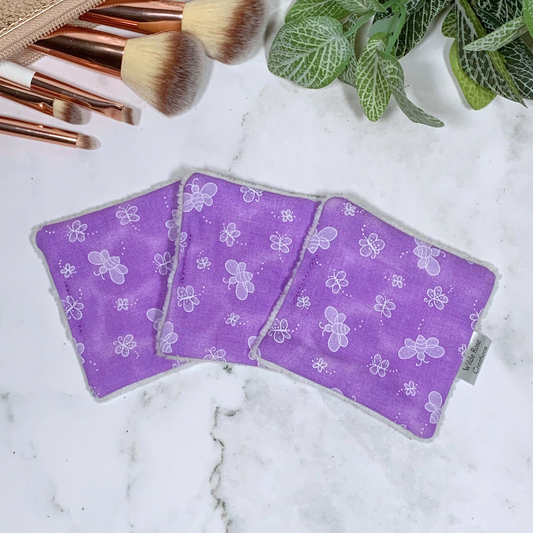 Bees and Butterflies Makeup Wipes 3pk