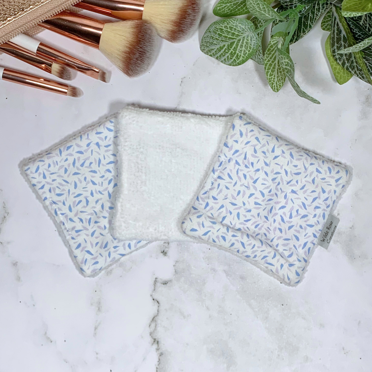 Blue Confetti Makeup Wipes 3pk