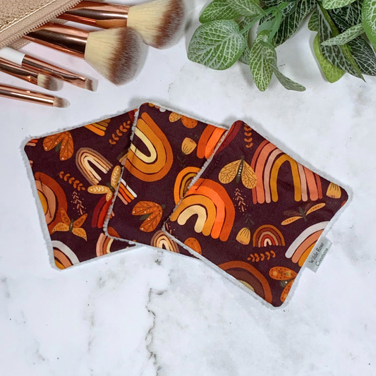 Brown Boho Makeup Wipes 3pk
