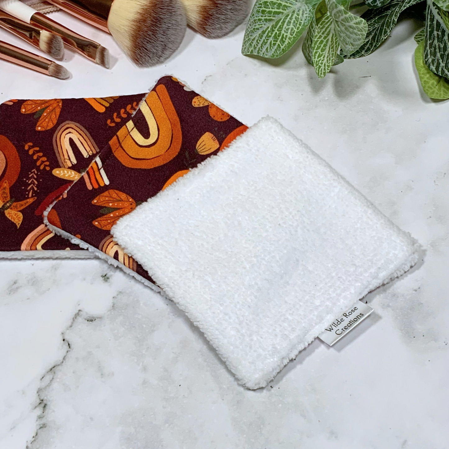 Brown Boho Makeup Wipes 3pk