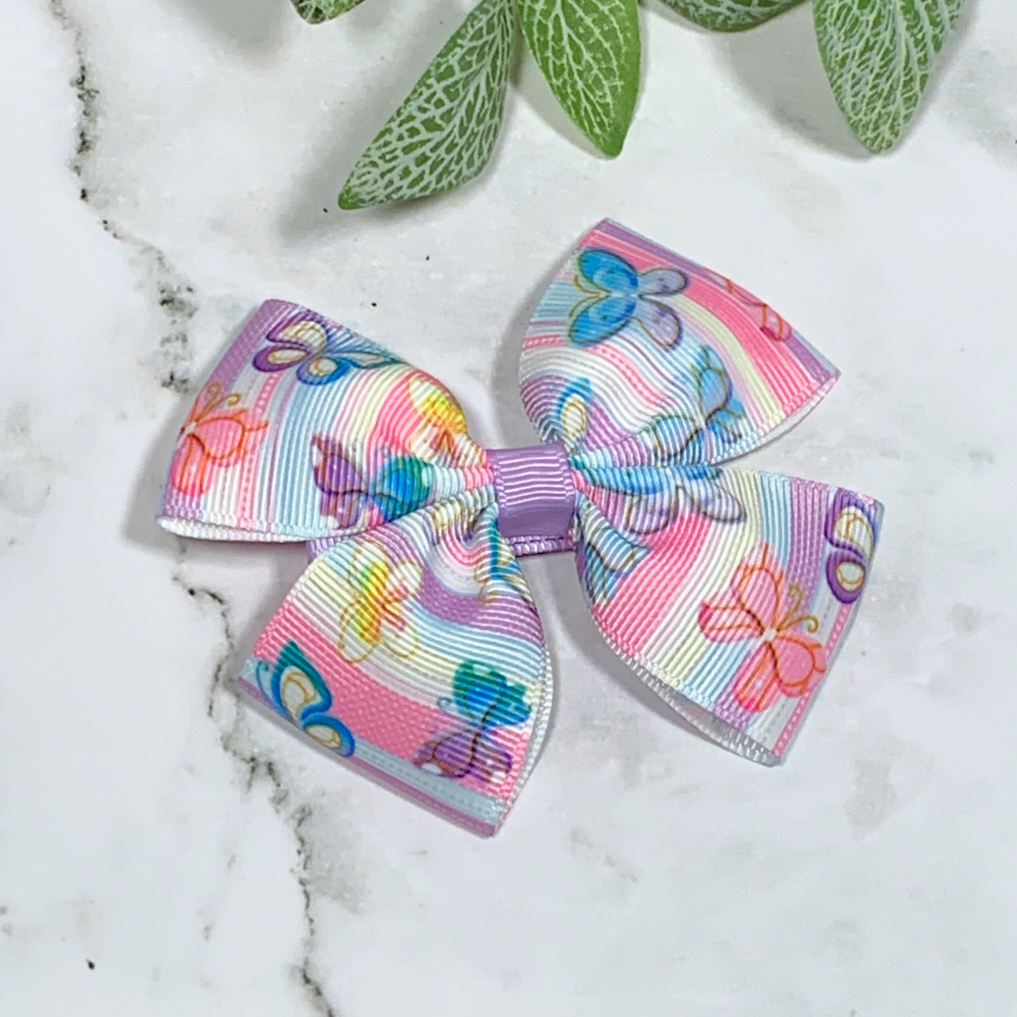 Butterfly Medium Bow Hair Clip