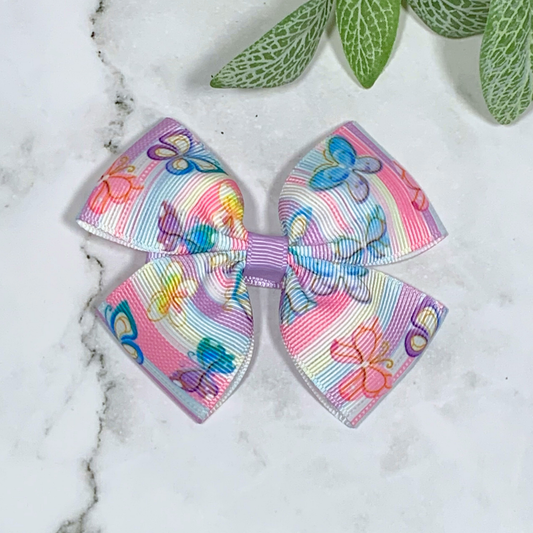 Butterfly Medium Bow Hair Clip