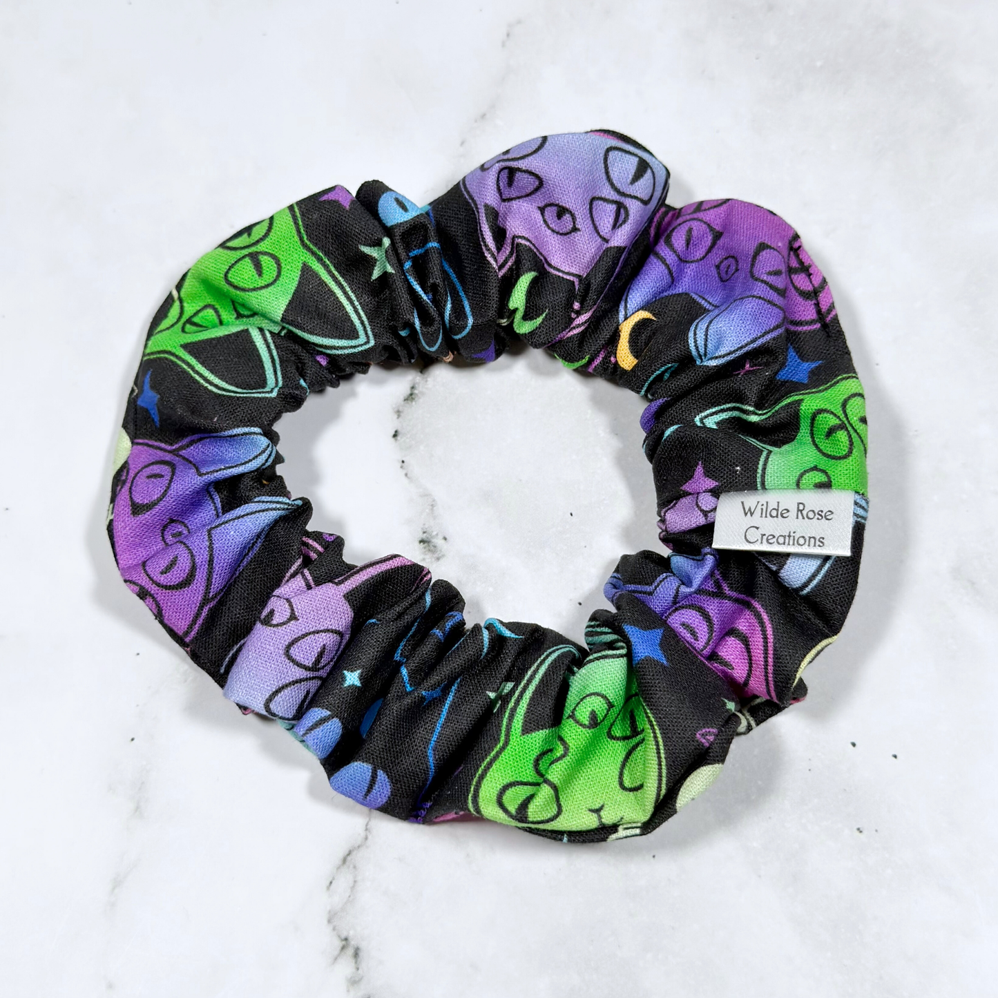 Colourful Cats Regular Scrunchie