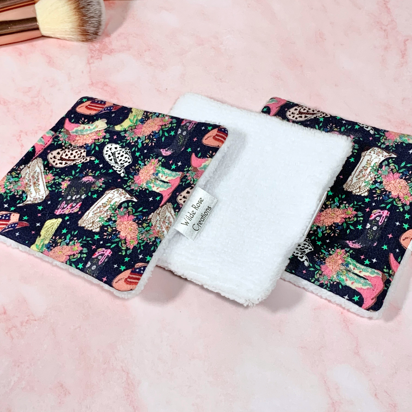 Cowgirl Makeup Wipes 3pk