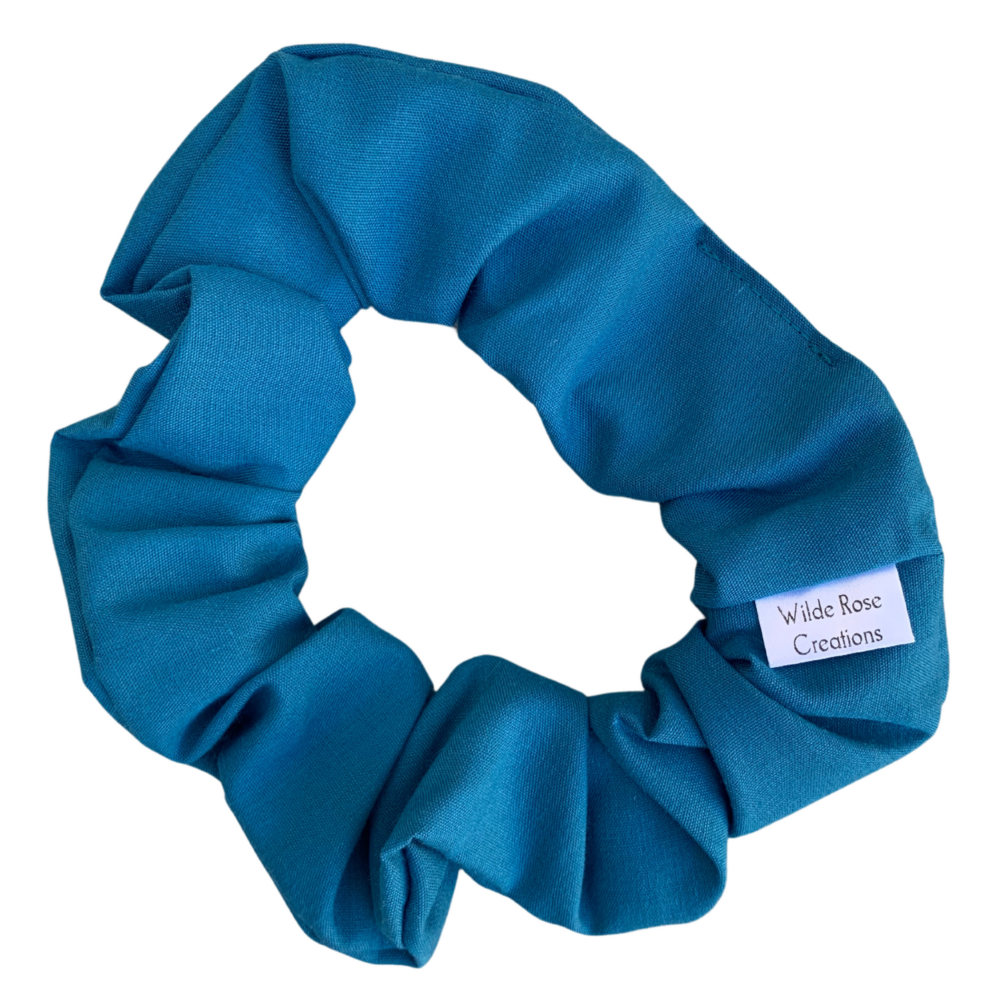 Dark Teal Scrunchie