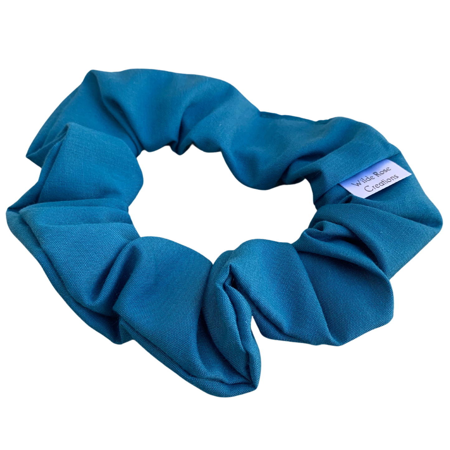 Dark Teal Scrunchie