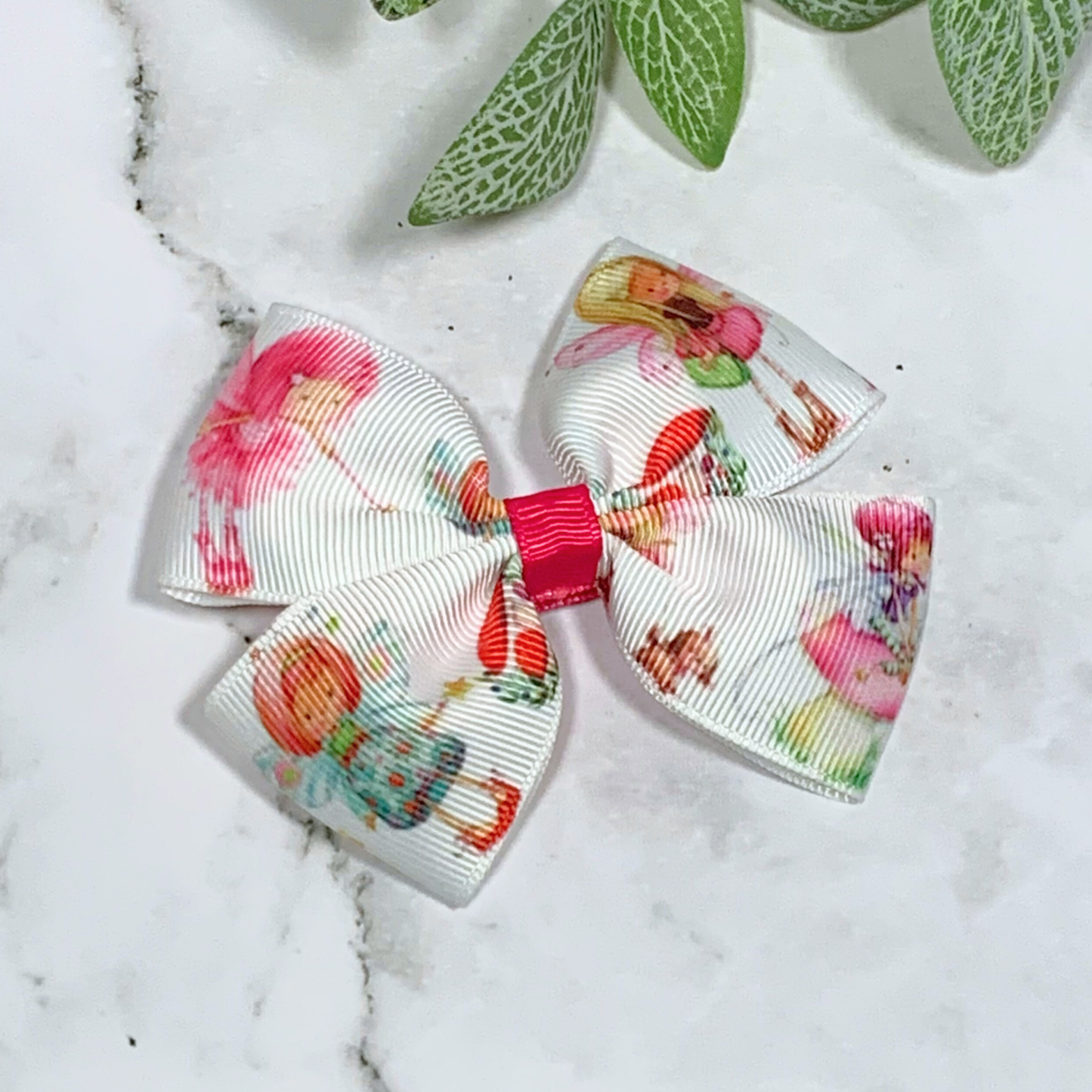 Fairy Medium Bow Hair Clip
