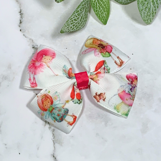 Fairy Medium Bow Hair Clip