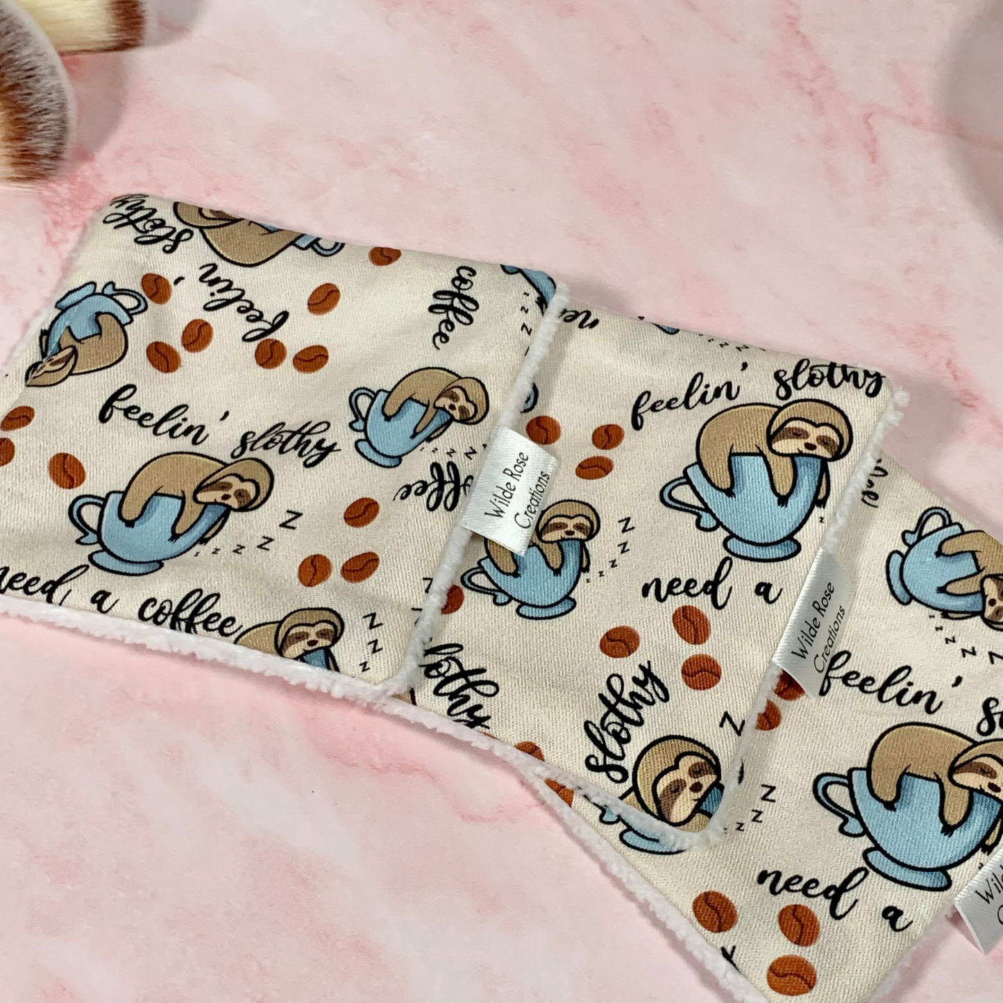 Feelin' Slothy Makeup Wipes 3pk