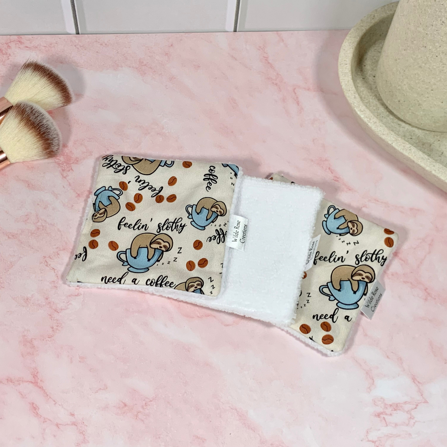 Feelin' Slothy Makeup Wipes 3pk