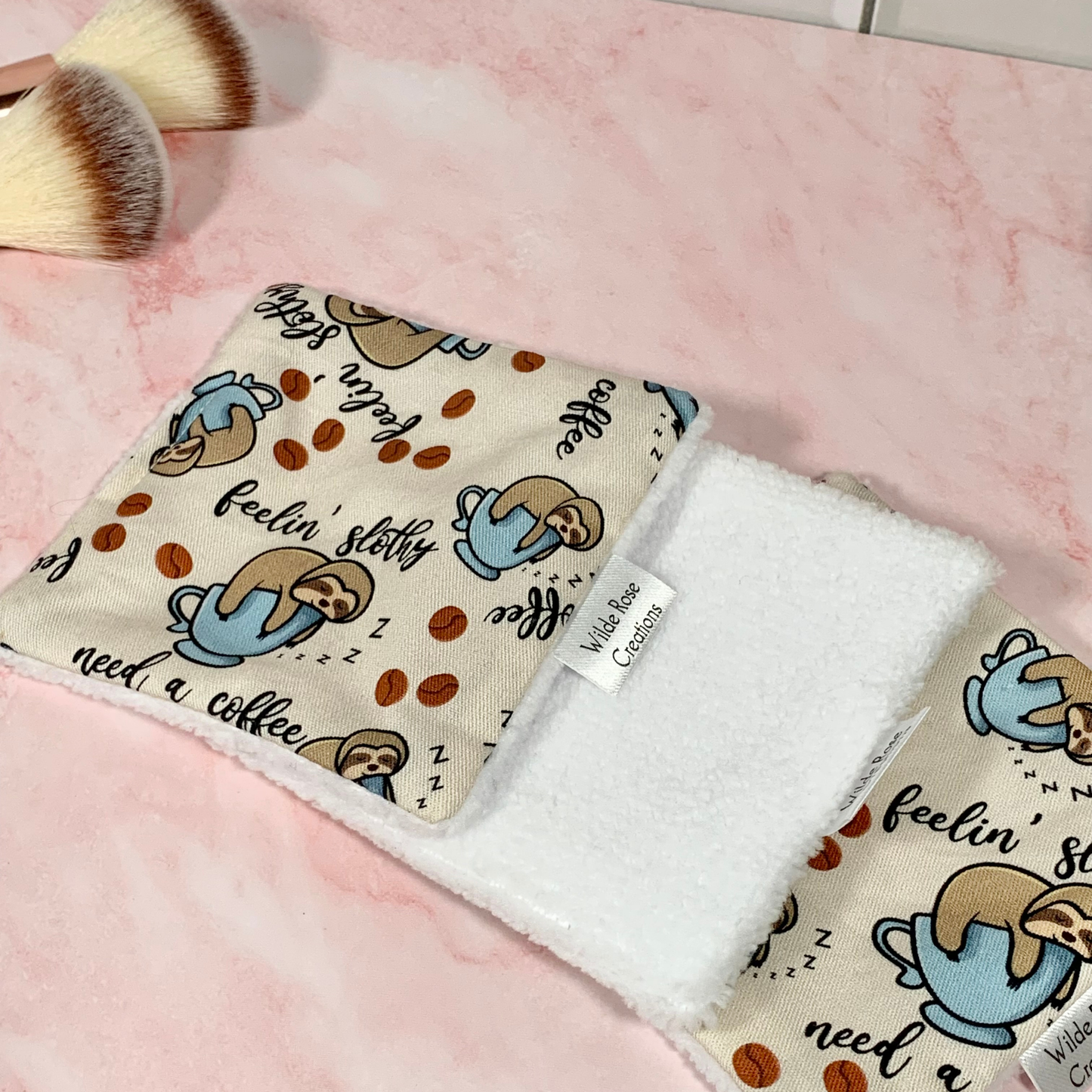 Feelin' Slothy Makeup Wipes 3pk