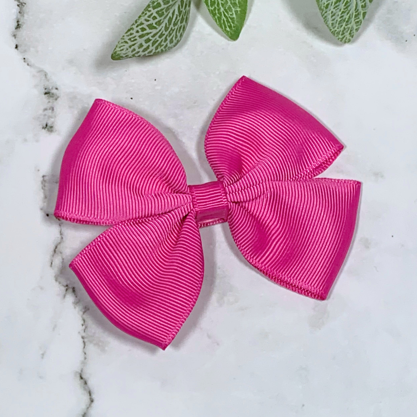Garden Rose Medium Bow Hair Clip