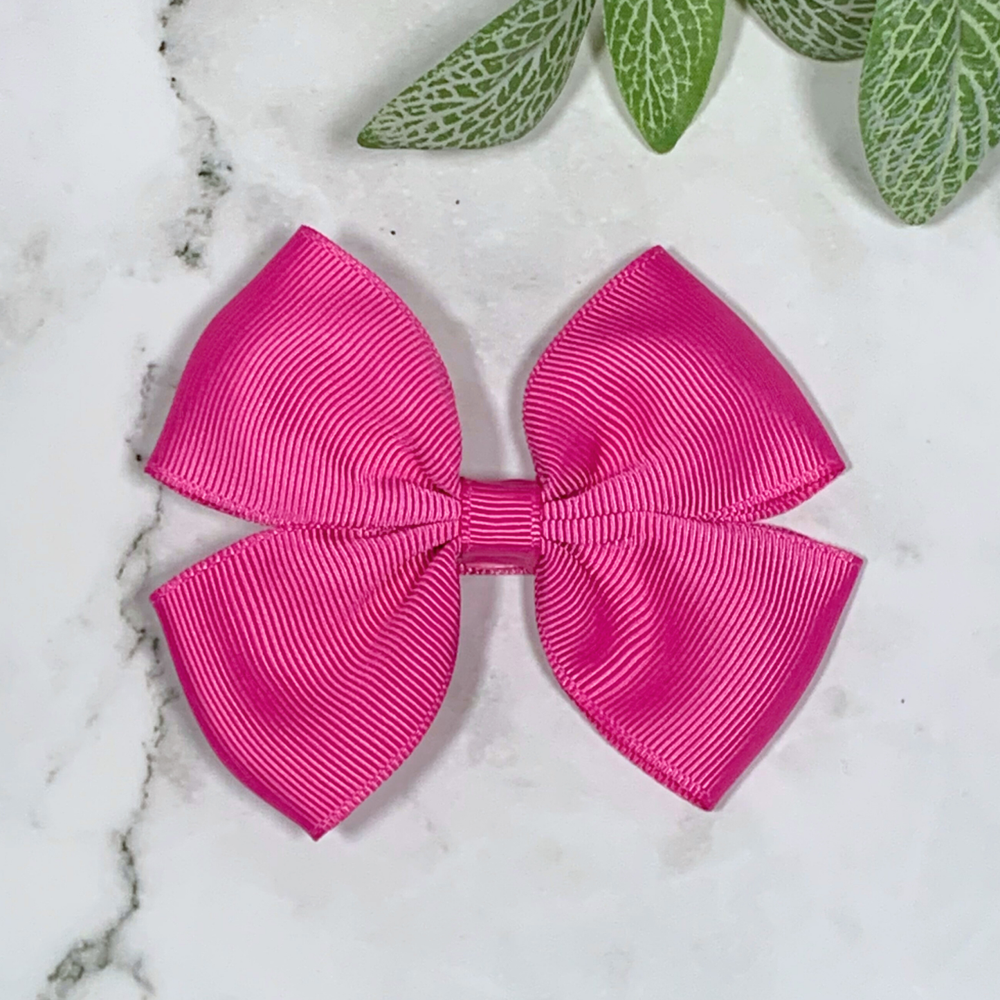 Garden Rose Medium Bow Hair Clip