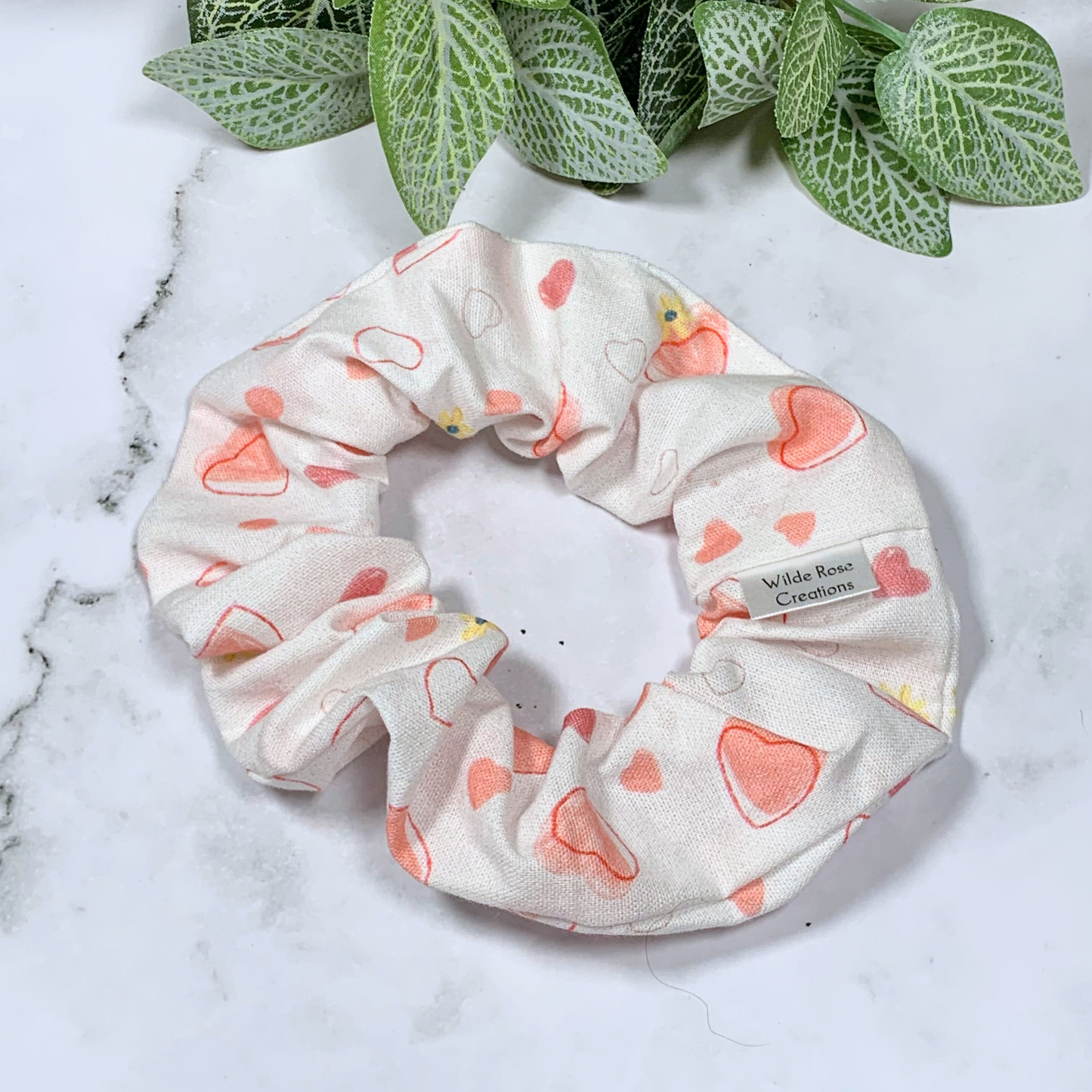 Hearts Regular Scrunchie