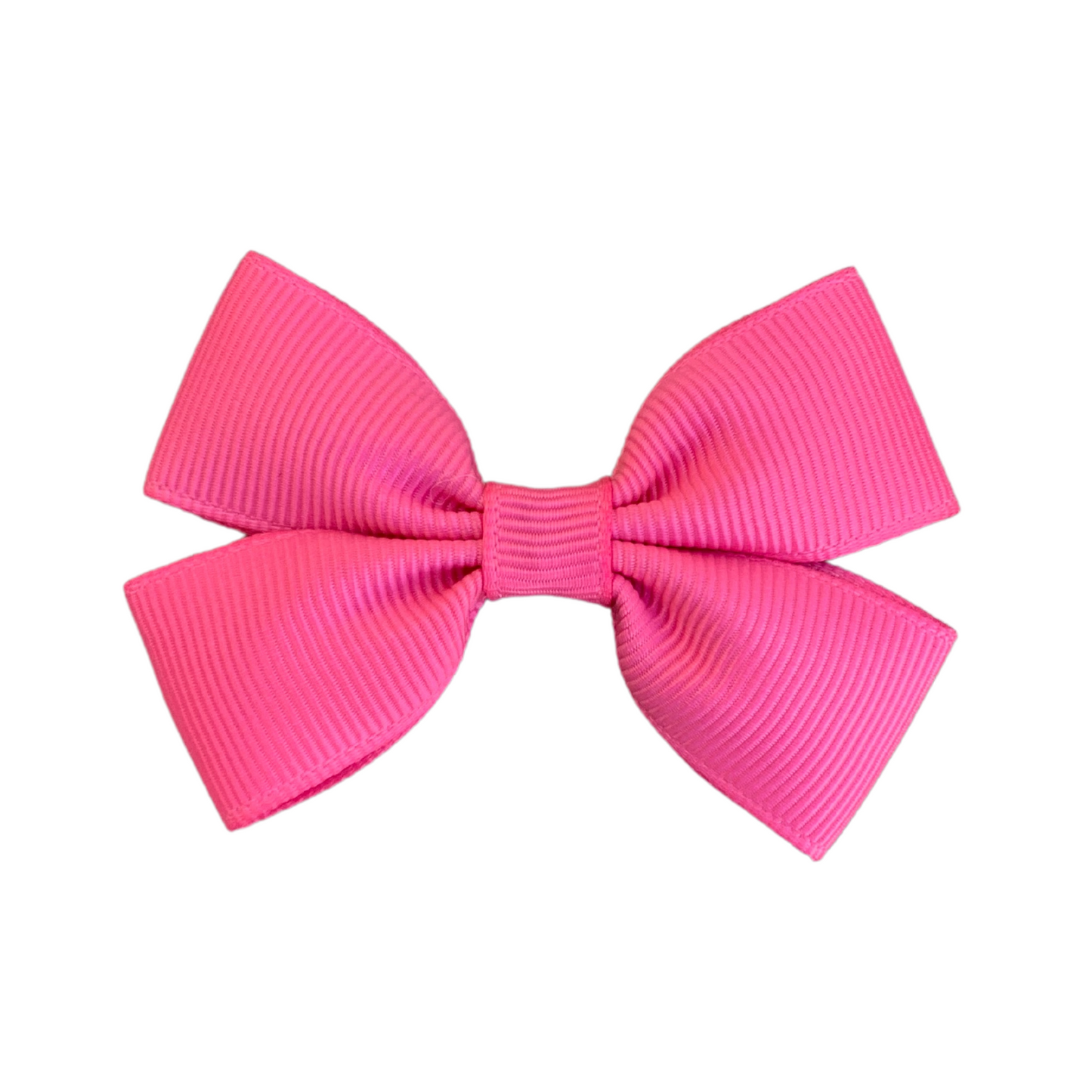 Hot Pink Double Bow Hair Clip