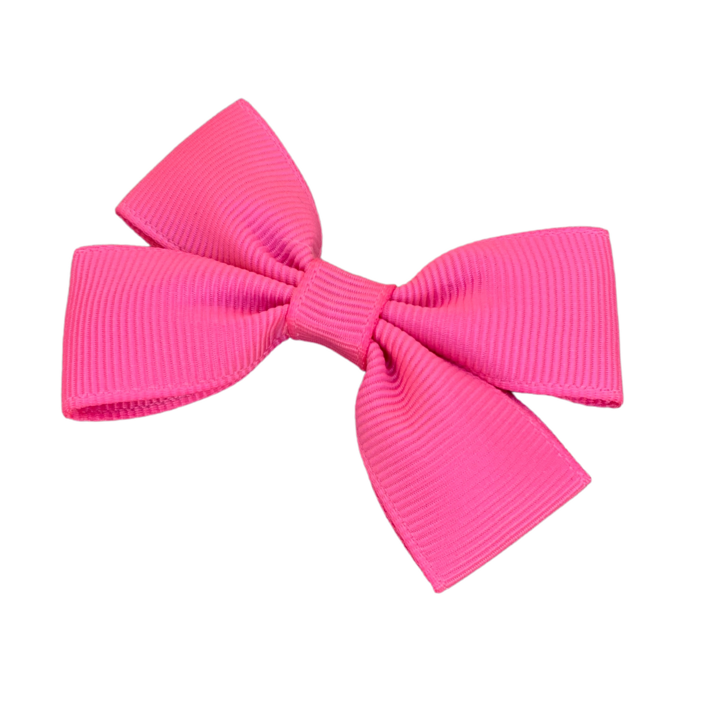 Hot Pink Double Bow Hair Clip