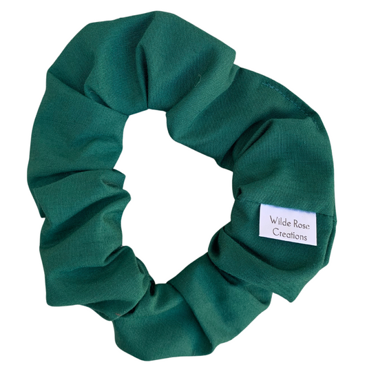 Hunter Green Scrunchie