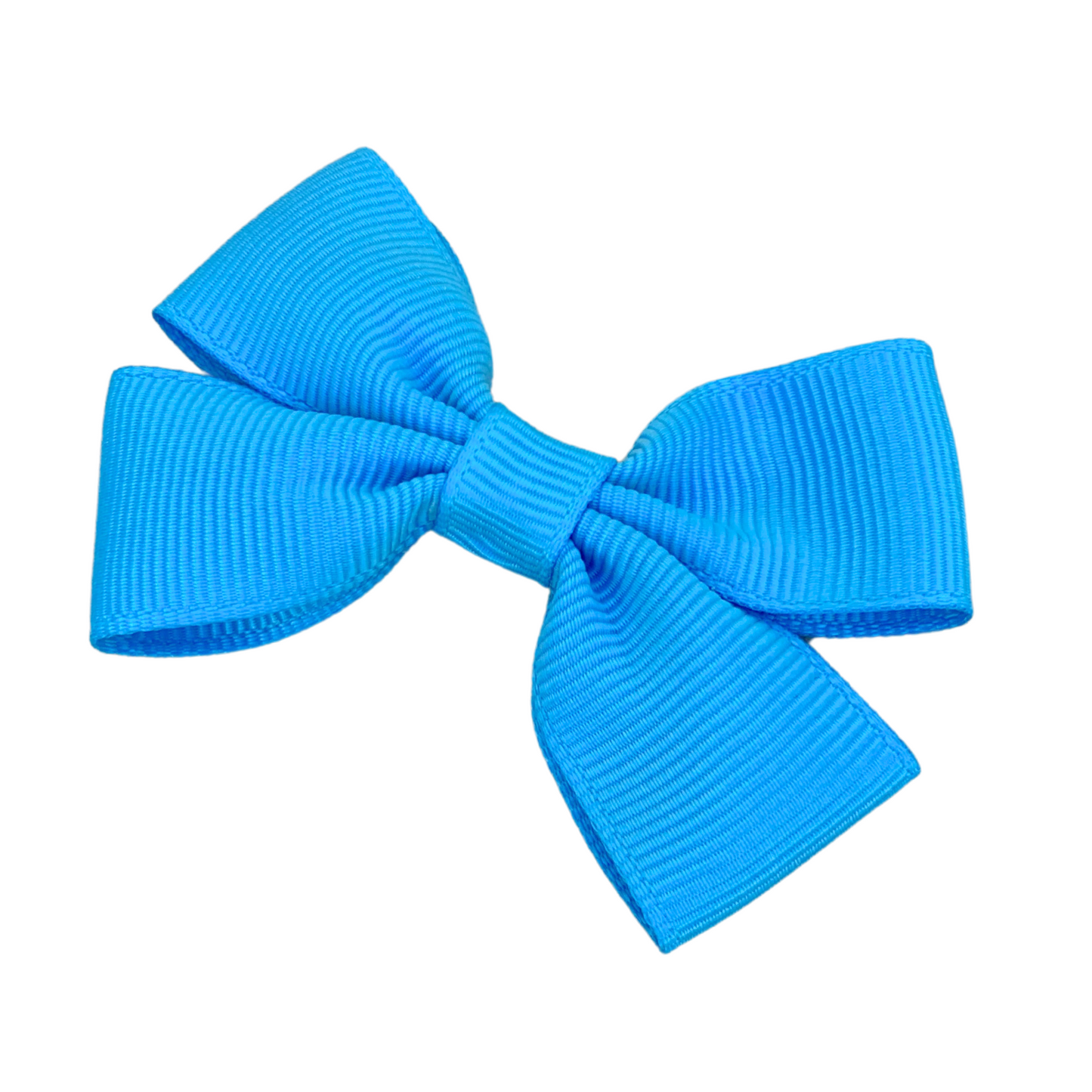 Island Blue Double Bow Hair Clip