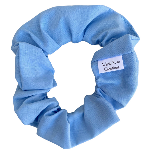 Light Blue Scrunchie