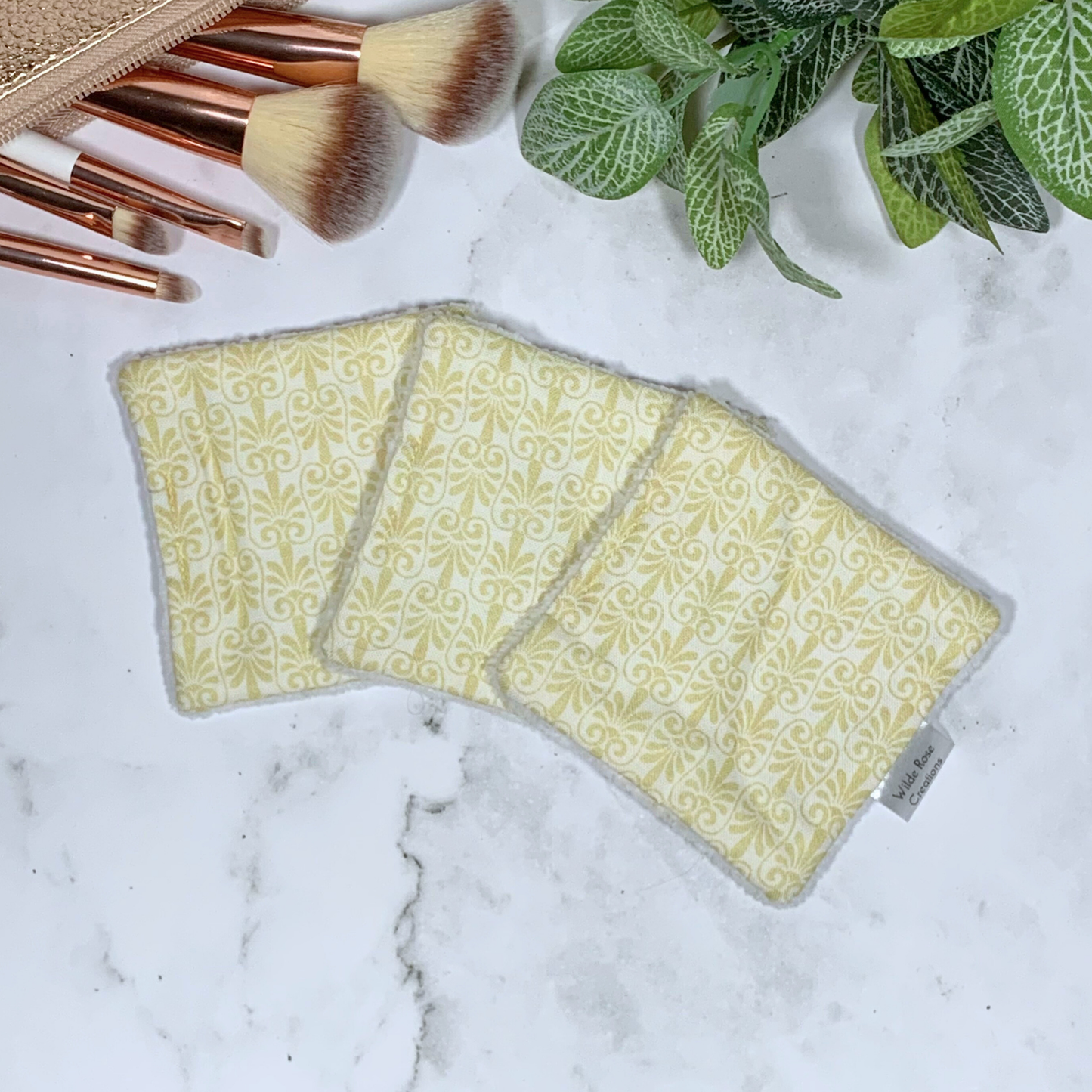 Light Mustard Makeup Wipes 3pk