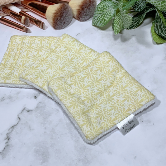 Light Mustard Makeup Wipes 3pk