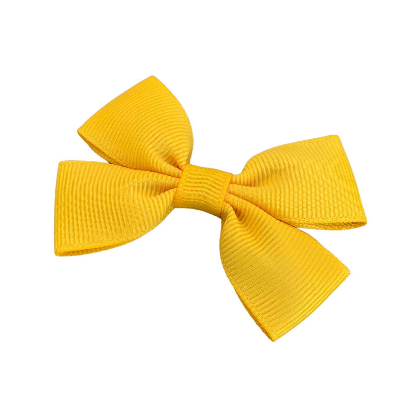 Maize Double Bow Hair Clip