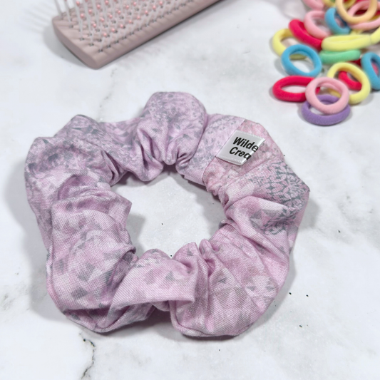 Mandala Print Regular Scrunchie