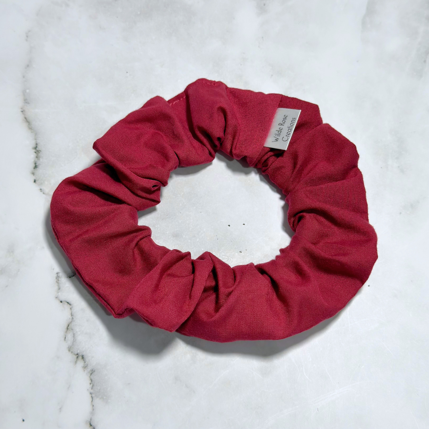 Maroon Regular Scrunchie