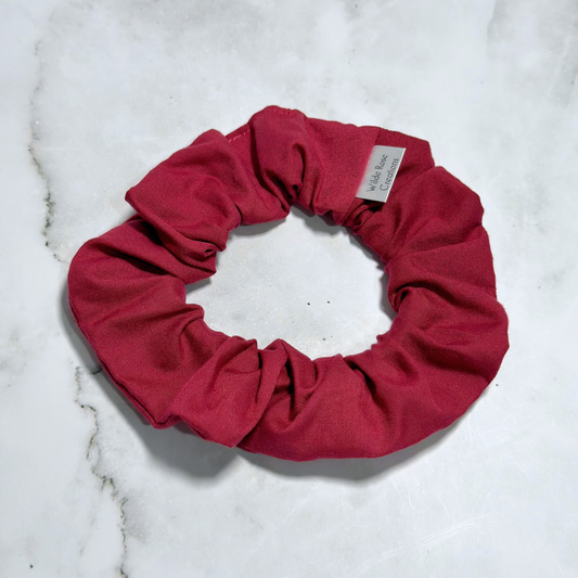 Maroon Regular Scrunchie