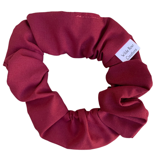 Maroon Scrunchie