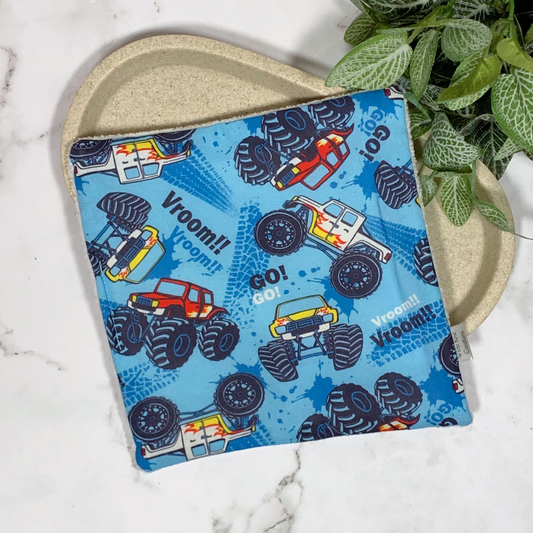 Monster Trucks Face Washer