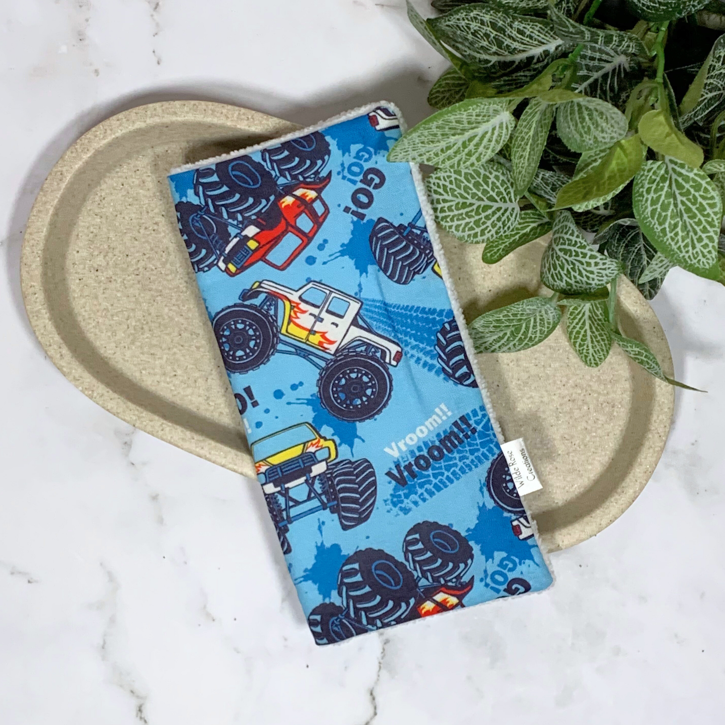 Monster Trucks Face Washer