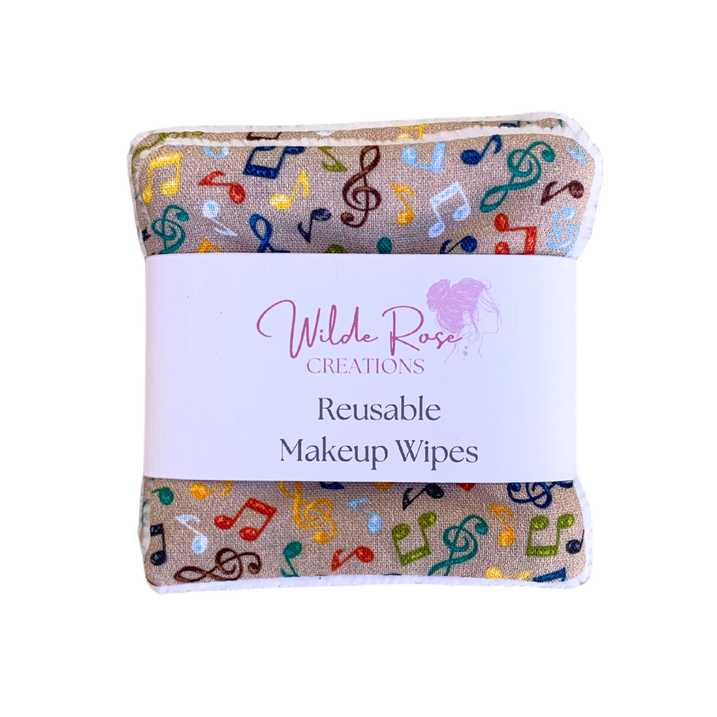 Music Notes Makeup Wipes - 3pk