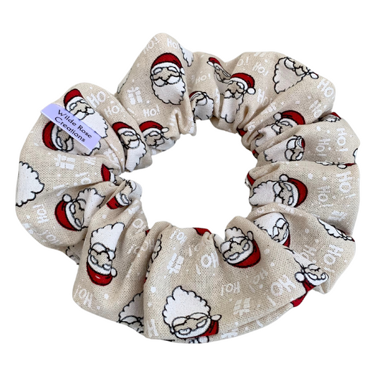 Natural Santa Regular Scrunchie