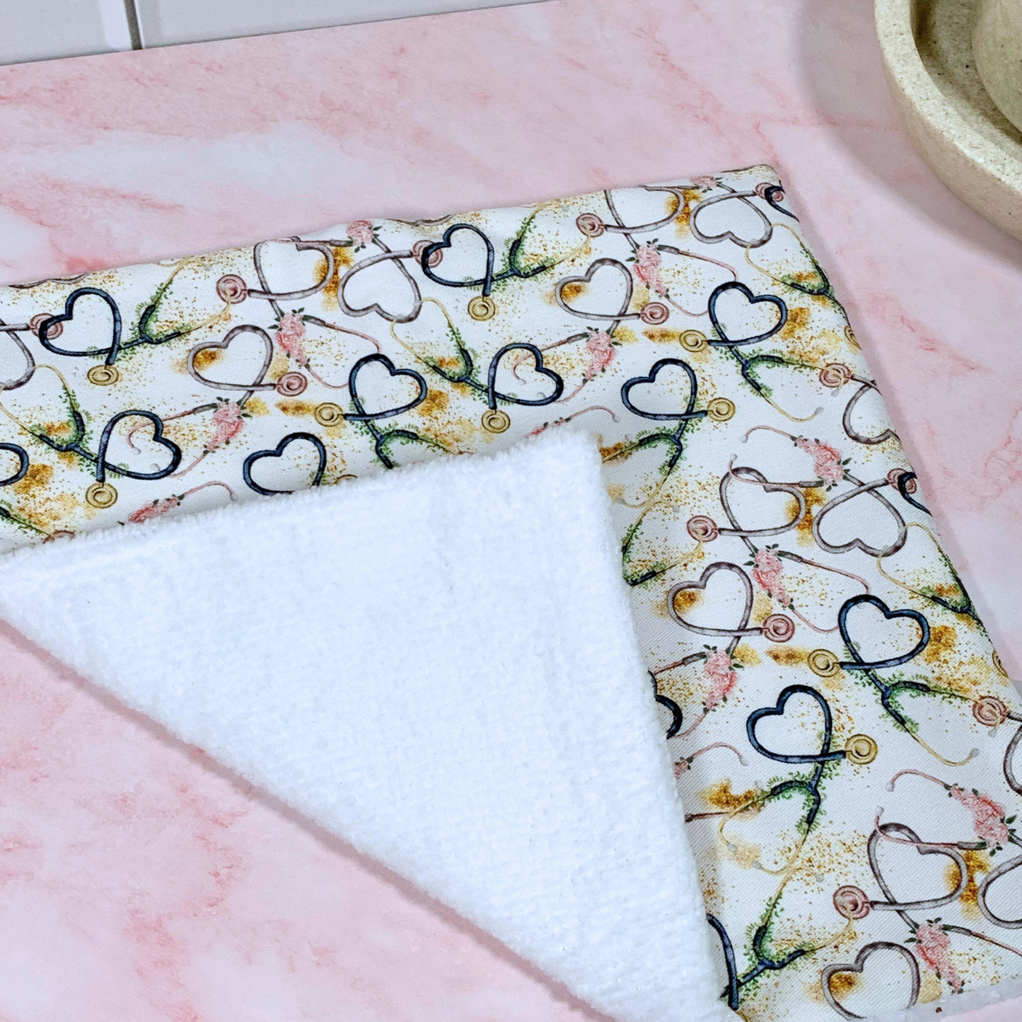 Nurses Stethoscope Face Washer