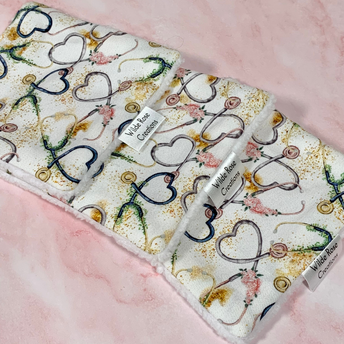 Nurse Stethoscope Makeup Wipes 3pk